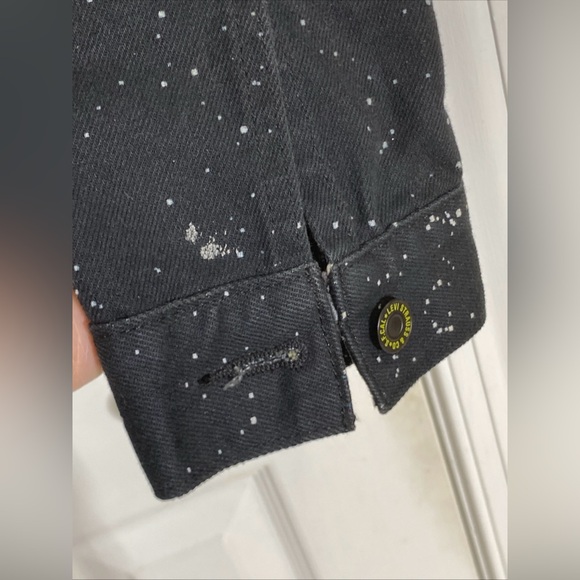 LEVI’S X STAR WARS Limited Edition BLACK DENIM JACKET Size MEDIUM VGC - Picture 10 of 16